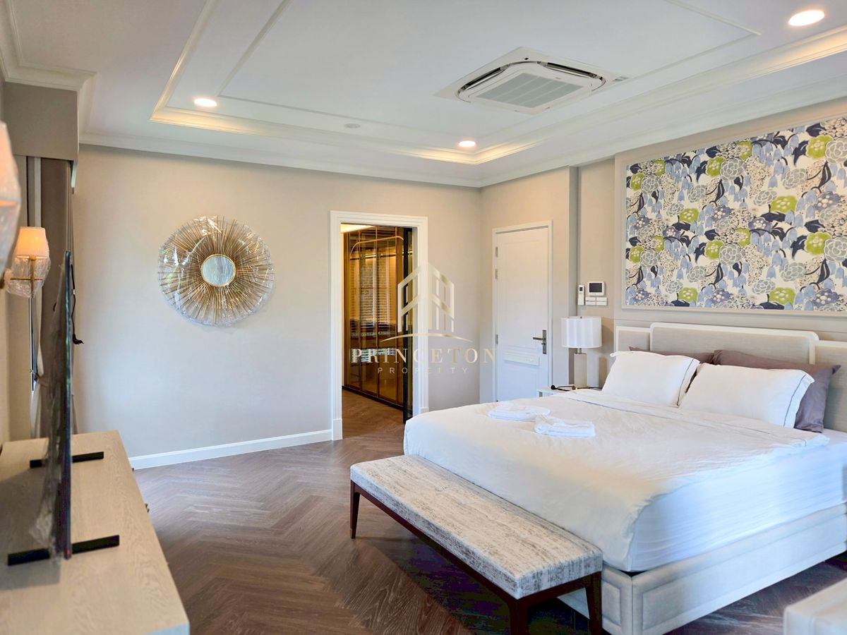 For RentHousePattanakan, Srinakarin : Luxury House For Rent Nantawan Rama 9 New Krungthep Kreetha 📞092-4252445