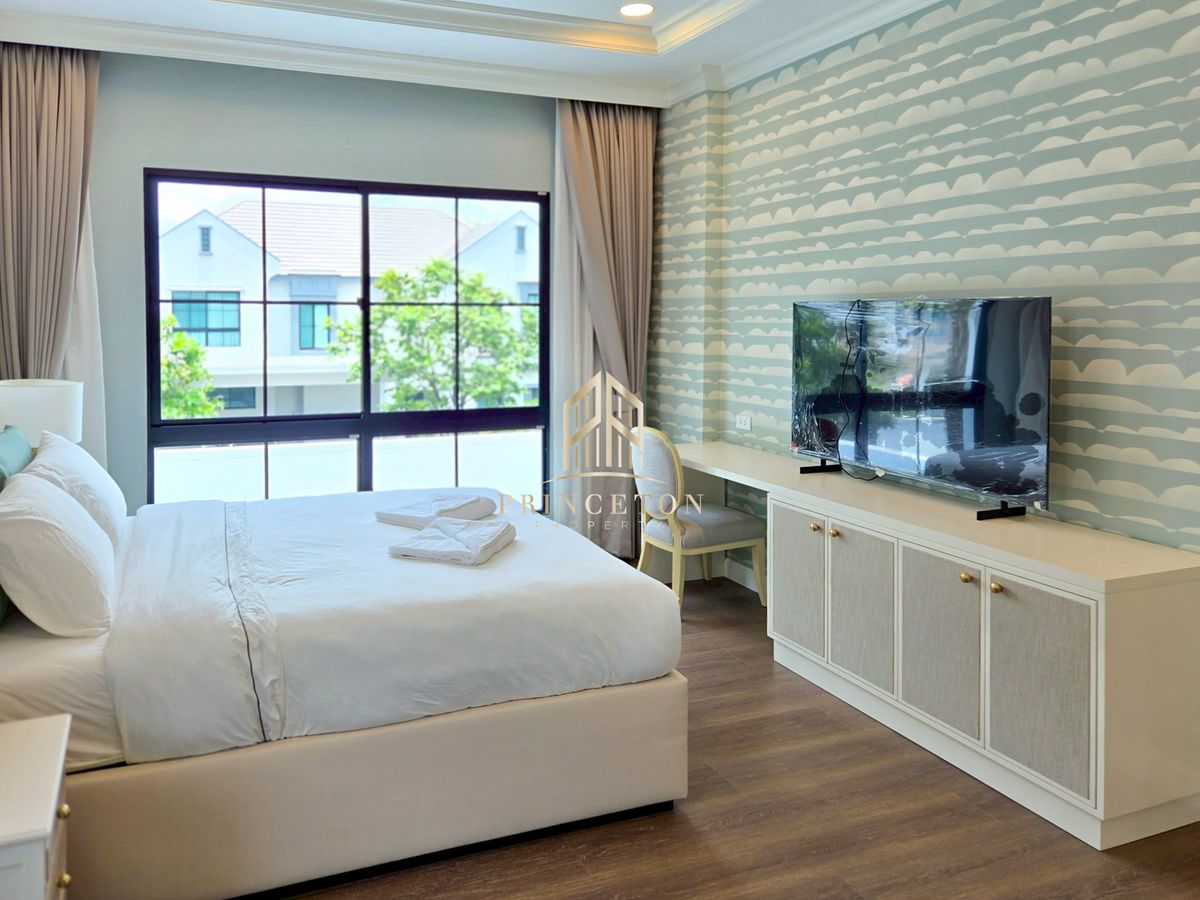 For RentHousePattanakan, Srinakarin : Luxury House For Rent Nantawan Rama 9 New Krungthep Kreetha 📞092-4252445