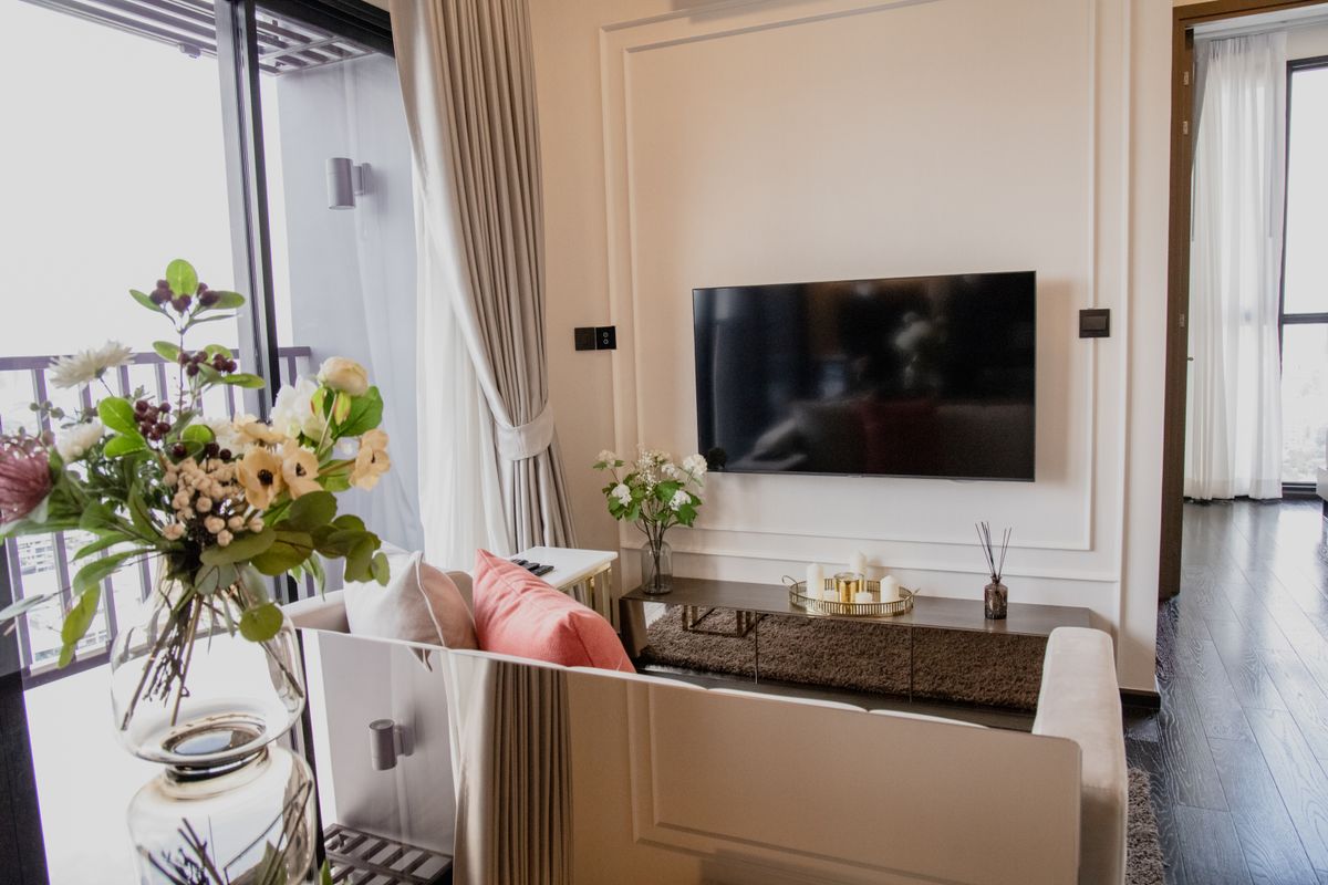 ให้เช่าคอนโดสุขุมวิท อโศก ทองหล่อ : Condo for rent Park Origin Thonglor Monthly 53,000 thb.