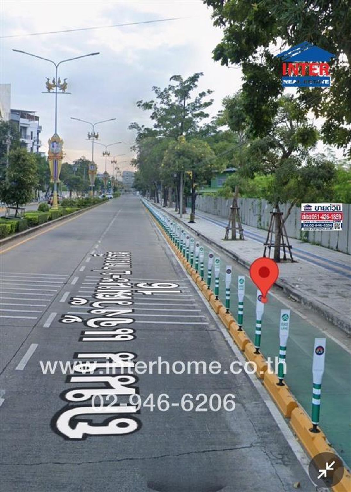 ขายที่ดินแจ้งวัฒนะ เมืองทอง : ที่ดินเปล่า 698 ตร.ว. ที่ดินแปลงสวย ถนนแจ้งวัฒนะ-ปากเกร็ด16 ปากเกร็ด นนทบุรี