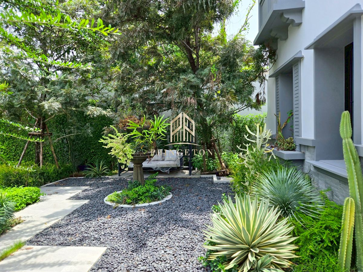 For RentHousePattanakan, Srinakarin : Luxury House For Rent Nantawan Rama 9 New Krungthep Kreetha 📞092-4252445