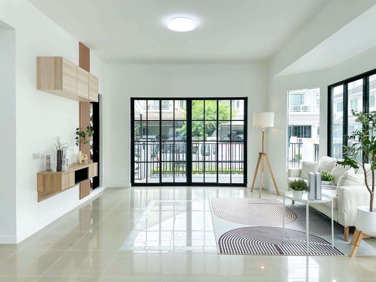 For SaleHouseRama 2, Bang Khun Thian : 🏡🌳 Detached house, Pruek Lada Tha Kham - Rama 2 - Golden location near the expressway! Add the room below, ready to use 🌳🏡