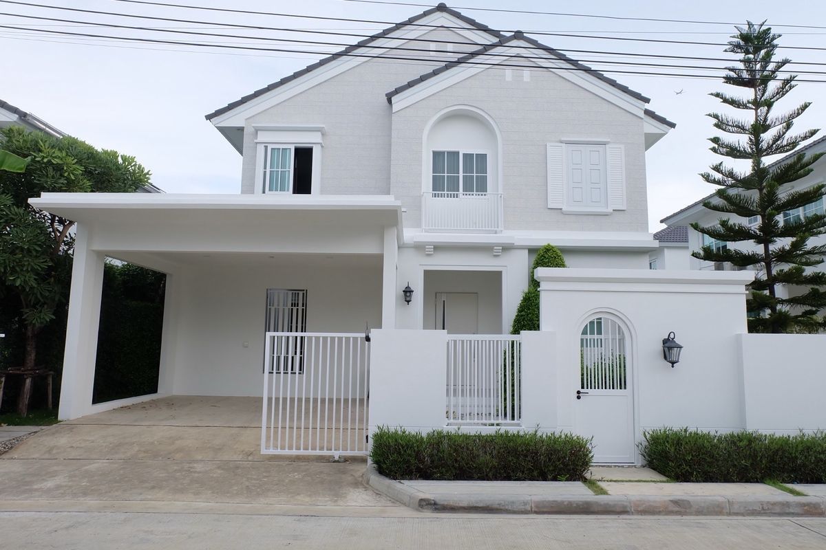 For RentHouseSamut Prakan,Samrong : 🏡 Rent a new detached house, Iam Chaiyapruek Bangna Project