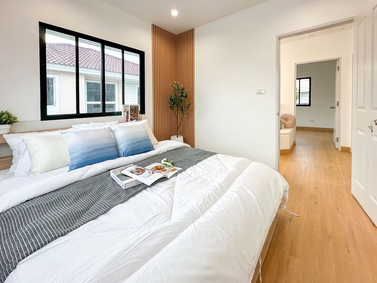 For SaleHouseRama 2, Bang Khun Thian : 🏡🌳 Detached house, Pruek Lada Tha Kham - Rama 2 - Golden location near the expressway! Add the room below, ready to use 🌳🏡