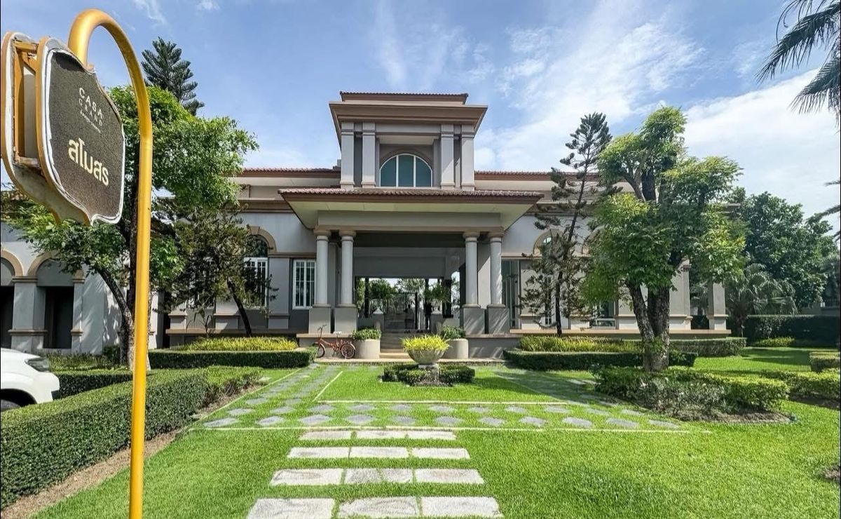 ขายบ้านลาดกระบัง สุวรรณภูมิ : ขายด่วน‼️บ้านเดี่ยวอ่อนนุชคาซ่า หลังมุม เกือบ 100 ตร.ว.
