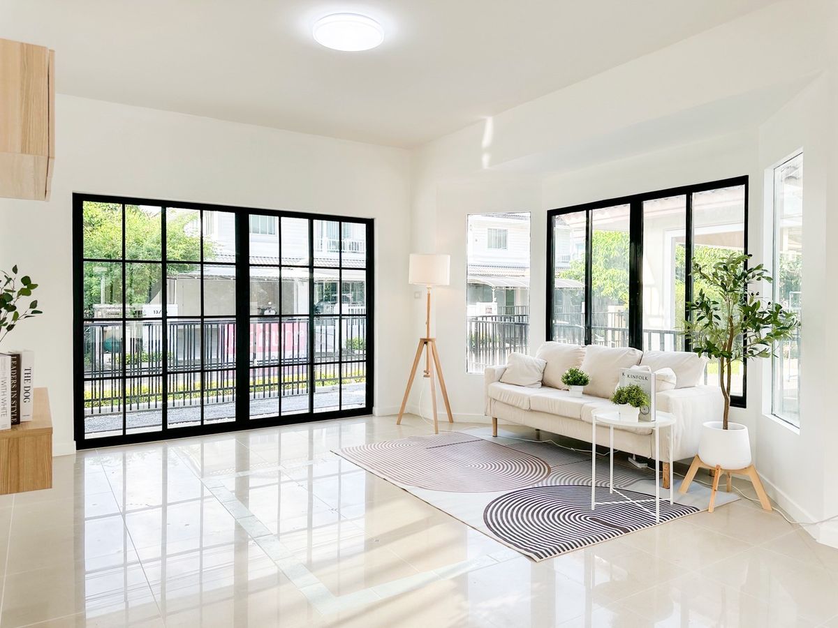 For SaleHouseRama 2, Bang Khun Thian : 🏡🌳 Detached house, Pruek Lada Tha Kham - Rama 2 - Golden location near the expressway! Add the room below, ready to use 🌳🏡