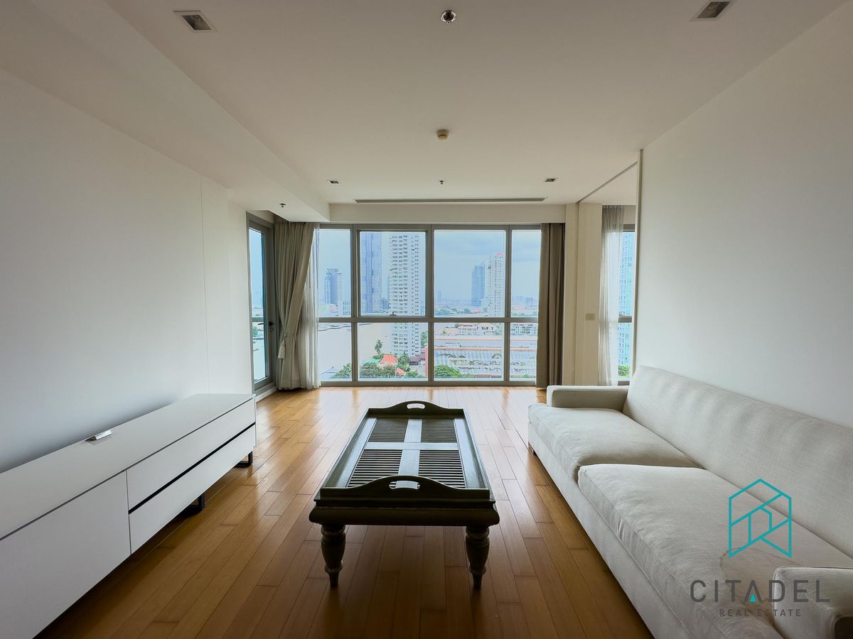 For SaleCondoWongwianyai, Charoennakor : The River by Raimon Land - Riverview 2 Beds Condo for Rent! 
