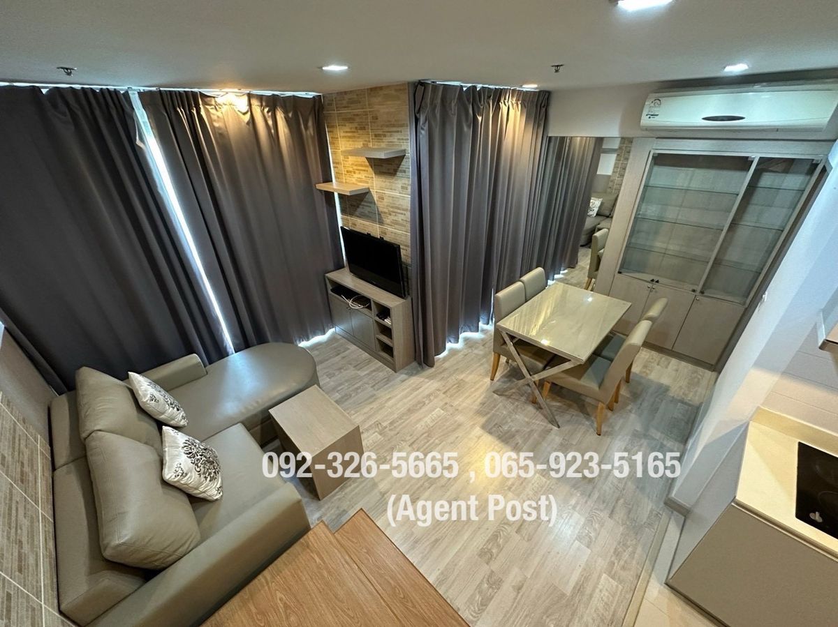 ขายคอนโดอ่อนนุช อุดมสุข : ขาย Duplex 2ห้องนอน 2ห้องน้ำ ติด BTS อ่อนนุช (Ideo Mobi Sukhumvit 81)