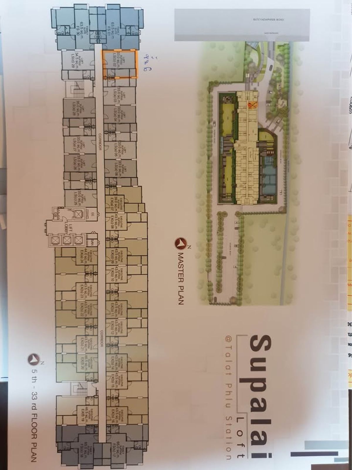 For SaleCondoThaphra, Talat Phlu, Wutthakat : Condo for sale, Supalai Loft Talat Phlu, price 2,550,000 baht [MKS250804]