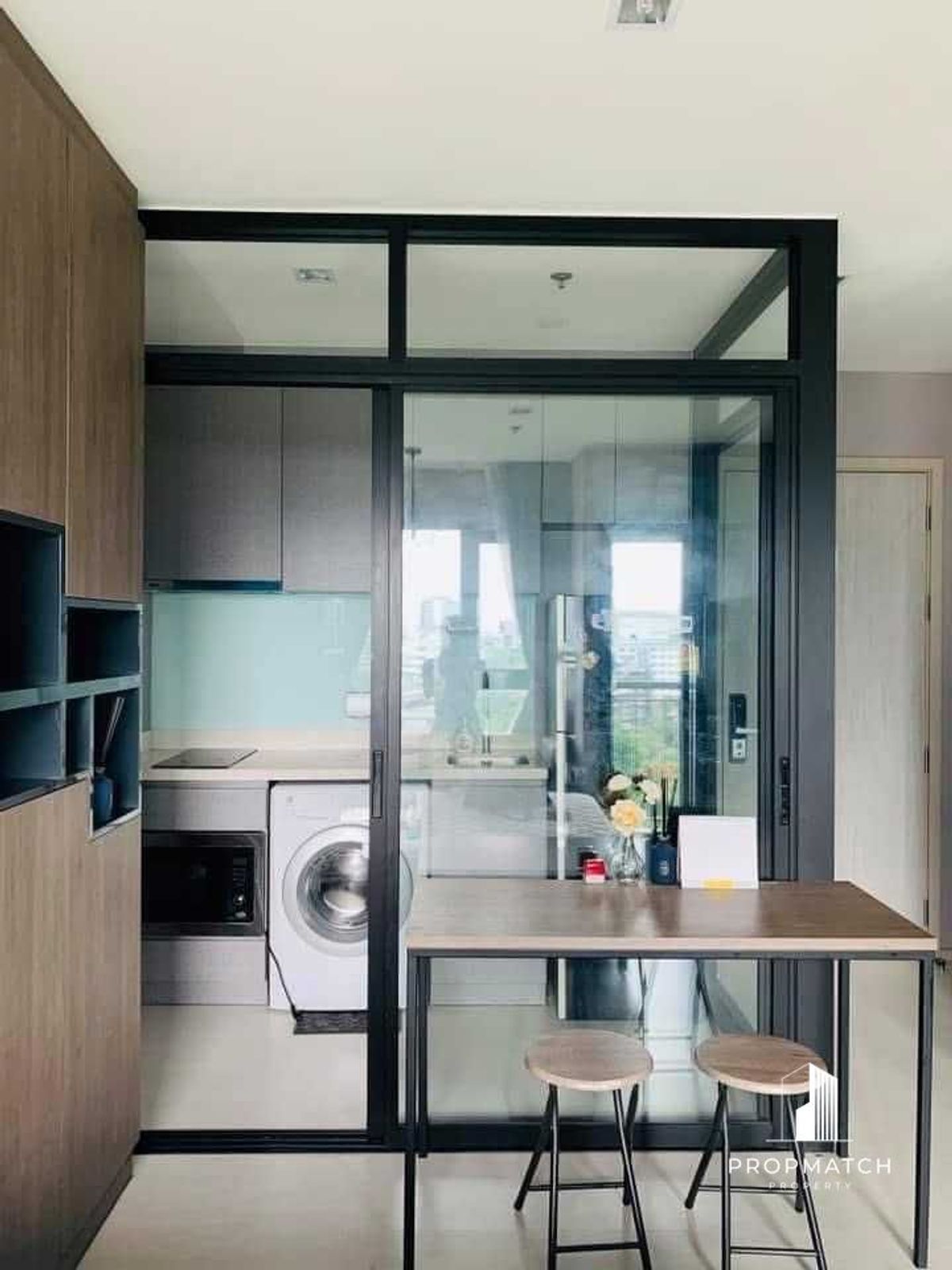 For RentCondoSukhumvit, Asoke, Thonglor : ✨Flash Deal ✨RHYTHM Sukhumvit 36-38 (Studio1Bed 1Bath 24.33SQM.) Completely decorated !! Only 15,000 baht per month Tel.0981315848 @PropMatch
