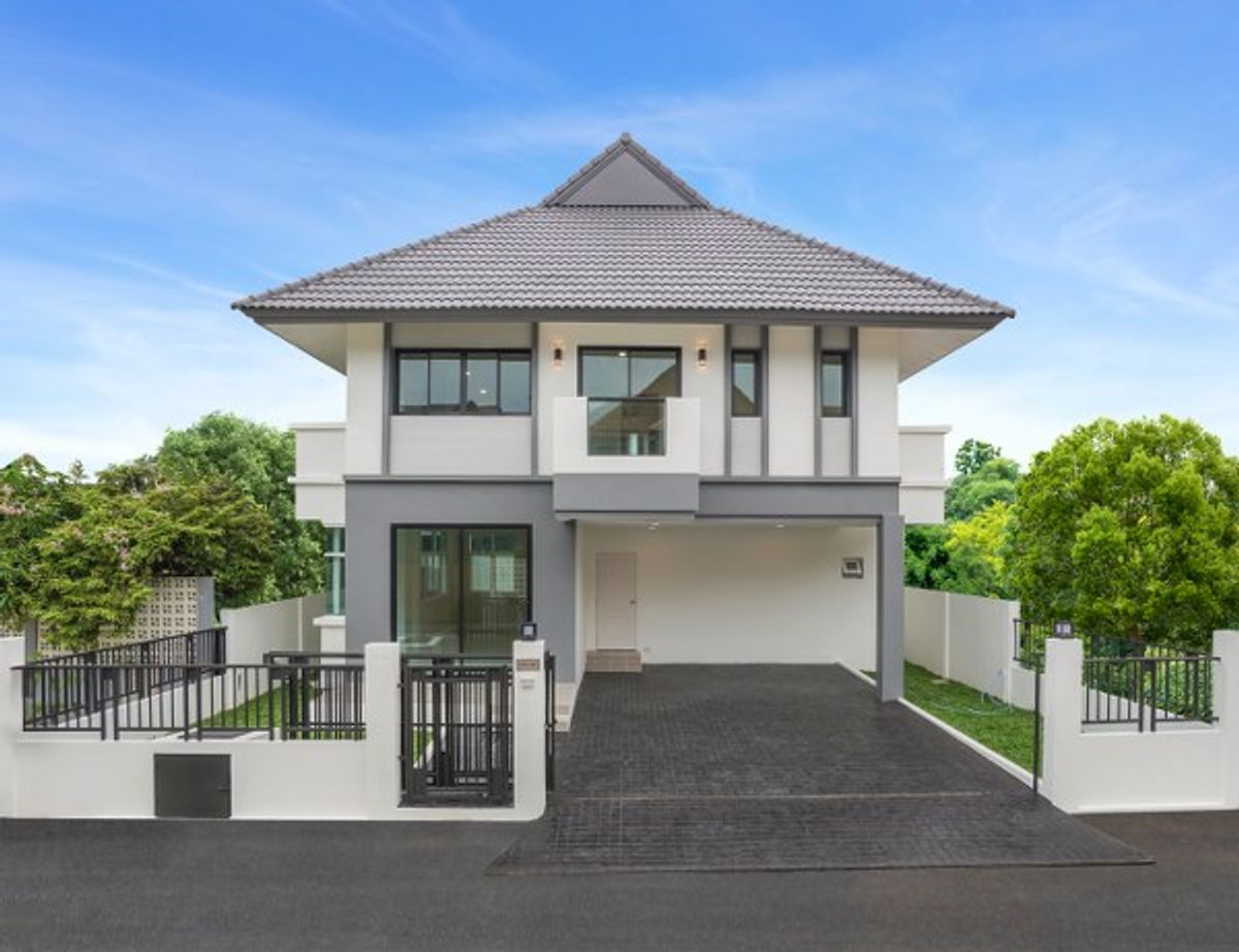 For SaleHouseNonthaburi, Bang Yai, Bangbuathong : Detached house, NONVEDIAN, Bang Si Mueang, near the Purple Line Phra Nang Klao Bridge Station (5874)