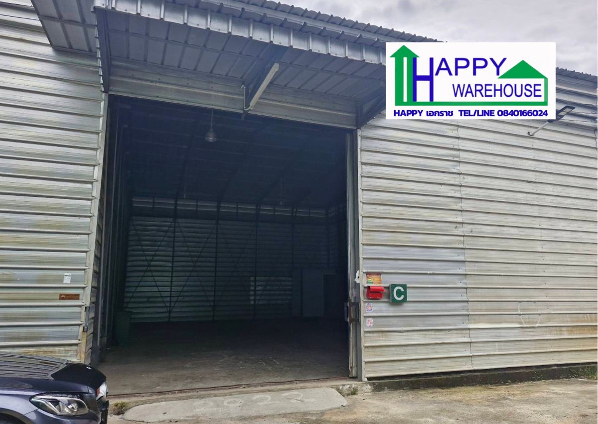 For RentWarehouseSamut Prakan,Samrong : Rent a warehouse 150 sqm. Good location, Bang Phli Yai Thepharak, near Bangna Hospital, 5 Soi, Thai Land, Sia Sia, Bang Phli Fresh Market