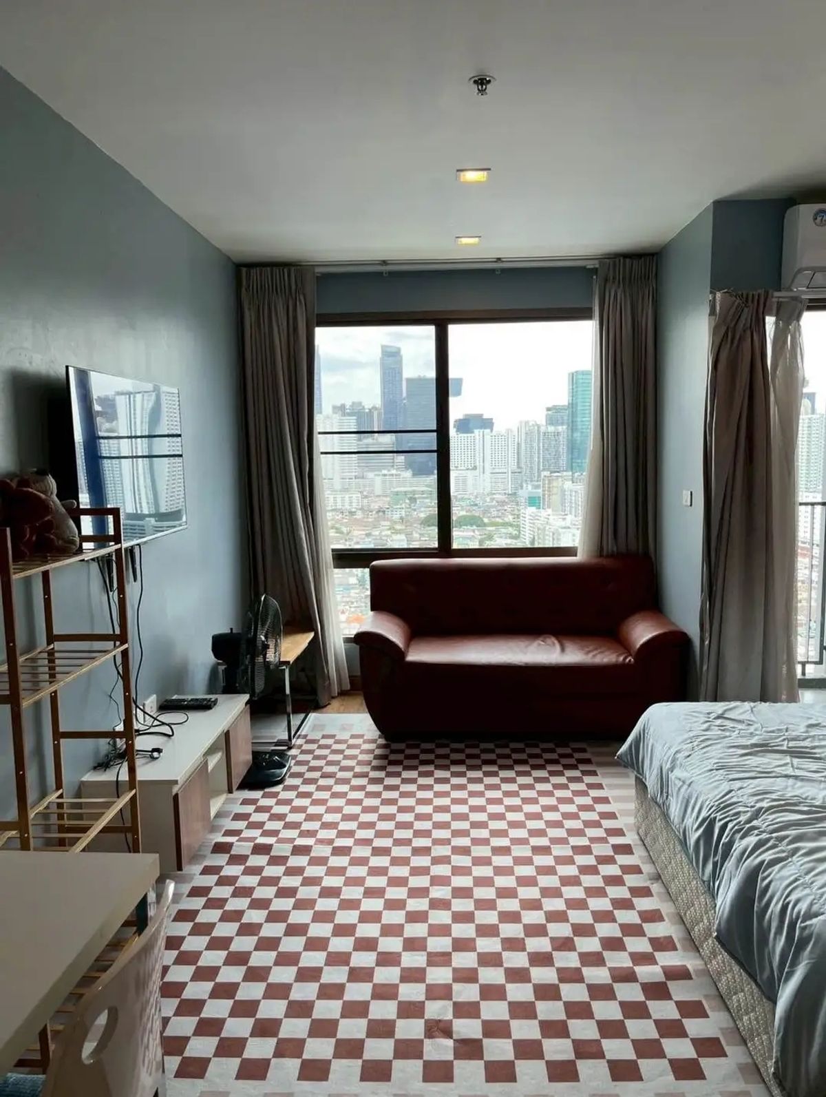 For RentCondoRama9, Petchburi, RCA : 🔥 Urgent rent 🔥 Condo, Asoke-Din Daeng, full view, beautiful view