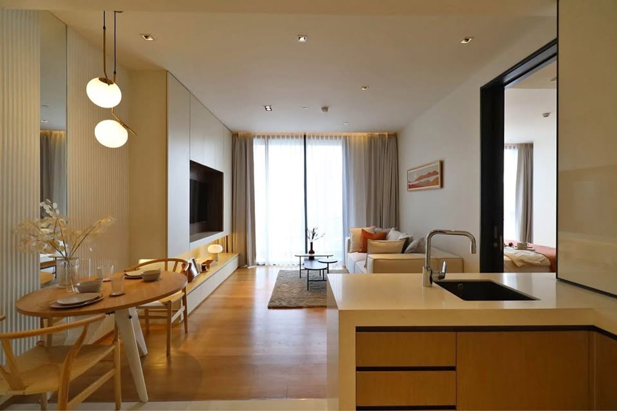 ให้เช่าคอนโดสุขุมวิท อโศก ทองหล่อ : Beatniq Sukhumvit 32 ห้องแต่งสวยมาก ดุจห้องตัวอย่าง ใกล้ BTSทองหล่อ