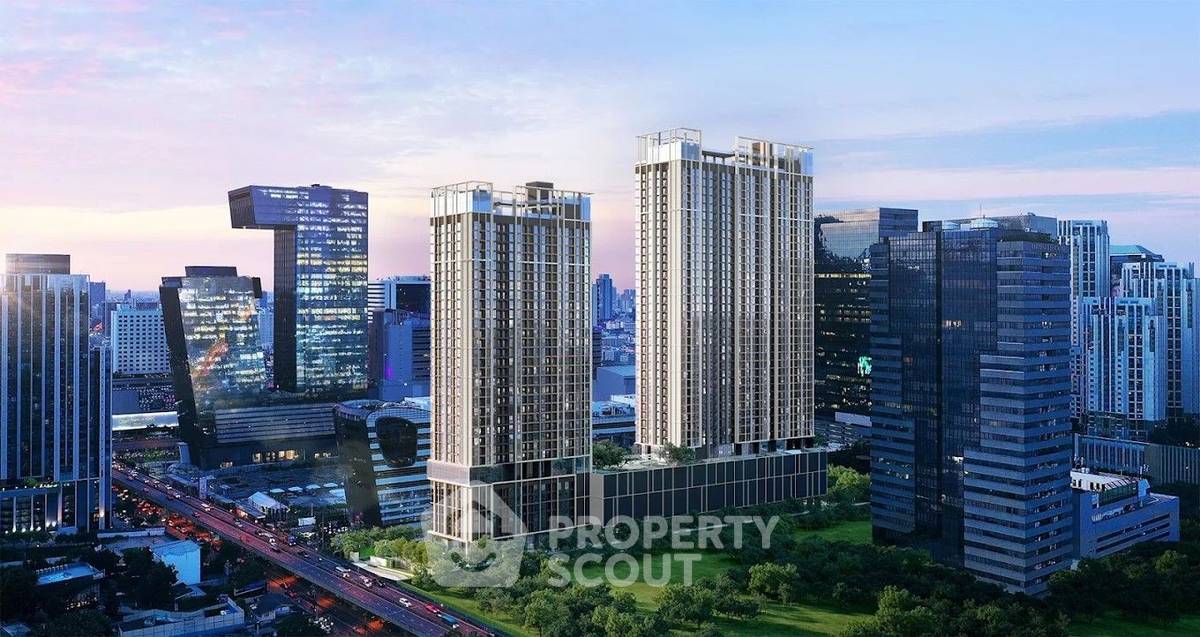 For SaleCondoRama9, Petchburi, RCA : 1-BR Condo at Nue District R9 near MRT Phra Ram 9