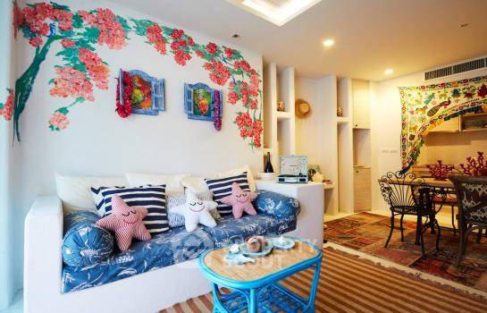 For SaleCondoHuahin, Prachuap Khiri Khan, Pran Buri : 2-BR Condo at Chelona Khao Tao close to Memory house cafe huahin
