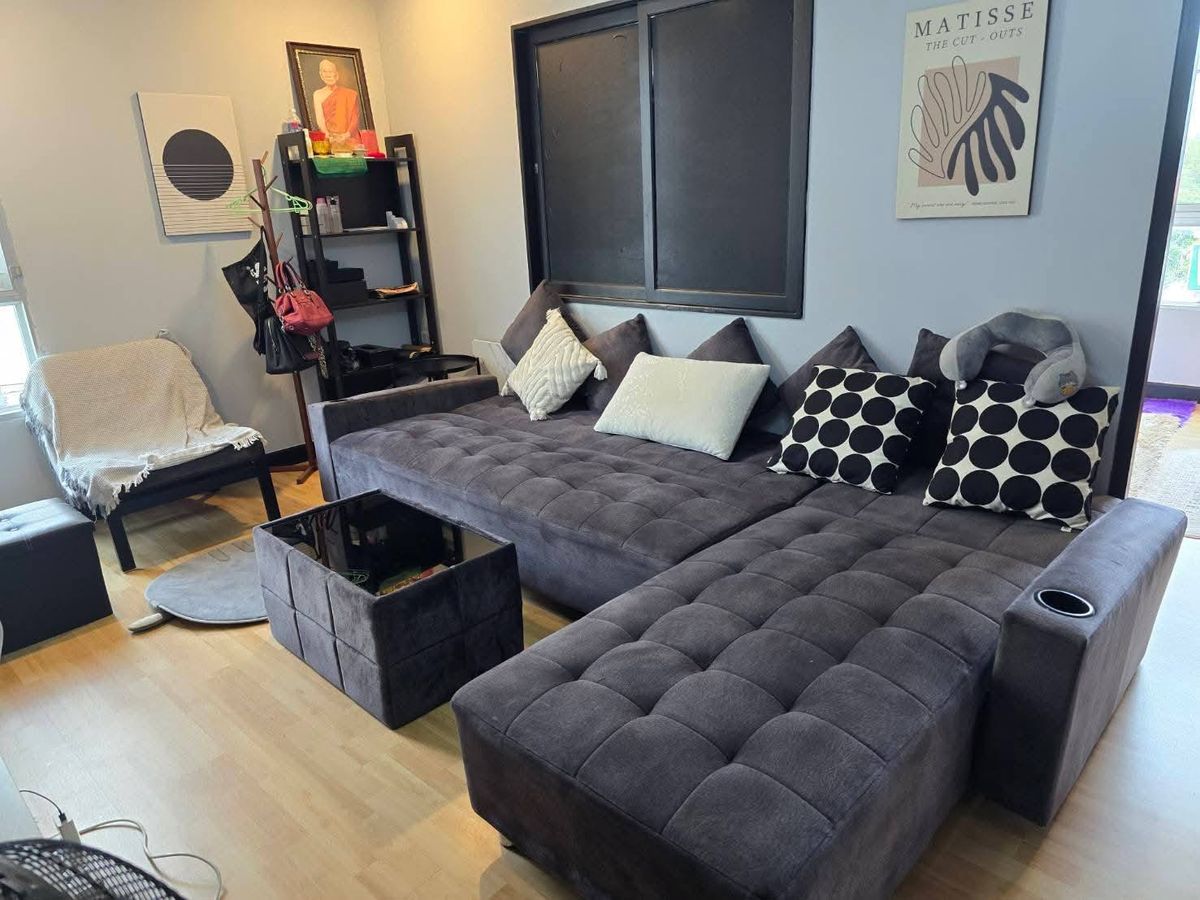 For RentCondoRatchadapisek, Huaikwang, Suttisan : Condo for rent 1 bedroom Ratchada City 18 🔥 Near MRT Huai Khwang 🔥