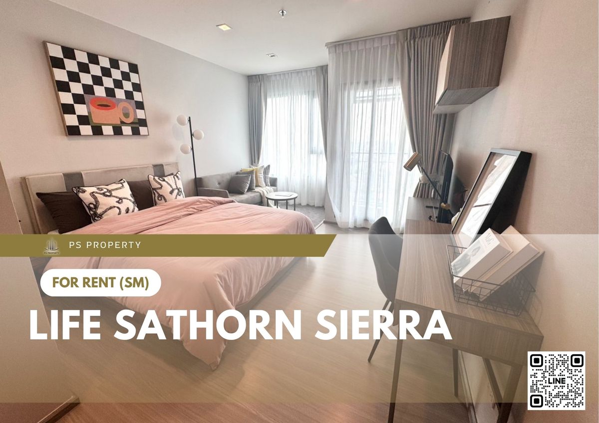For RentCondoThaphra, Talat Phlu, Wutthakat : For rent ✨ Life Sathorn Sierra ✨ Fully furnished and equipped, near BTS Talat Phlu
