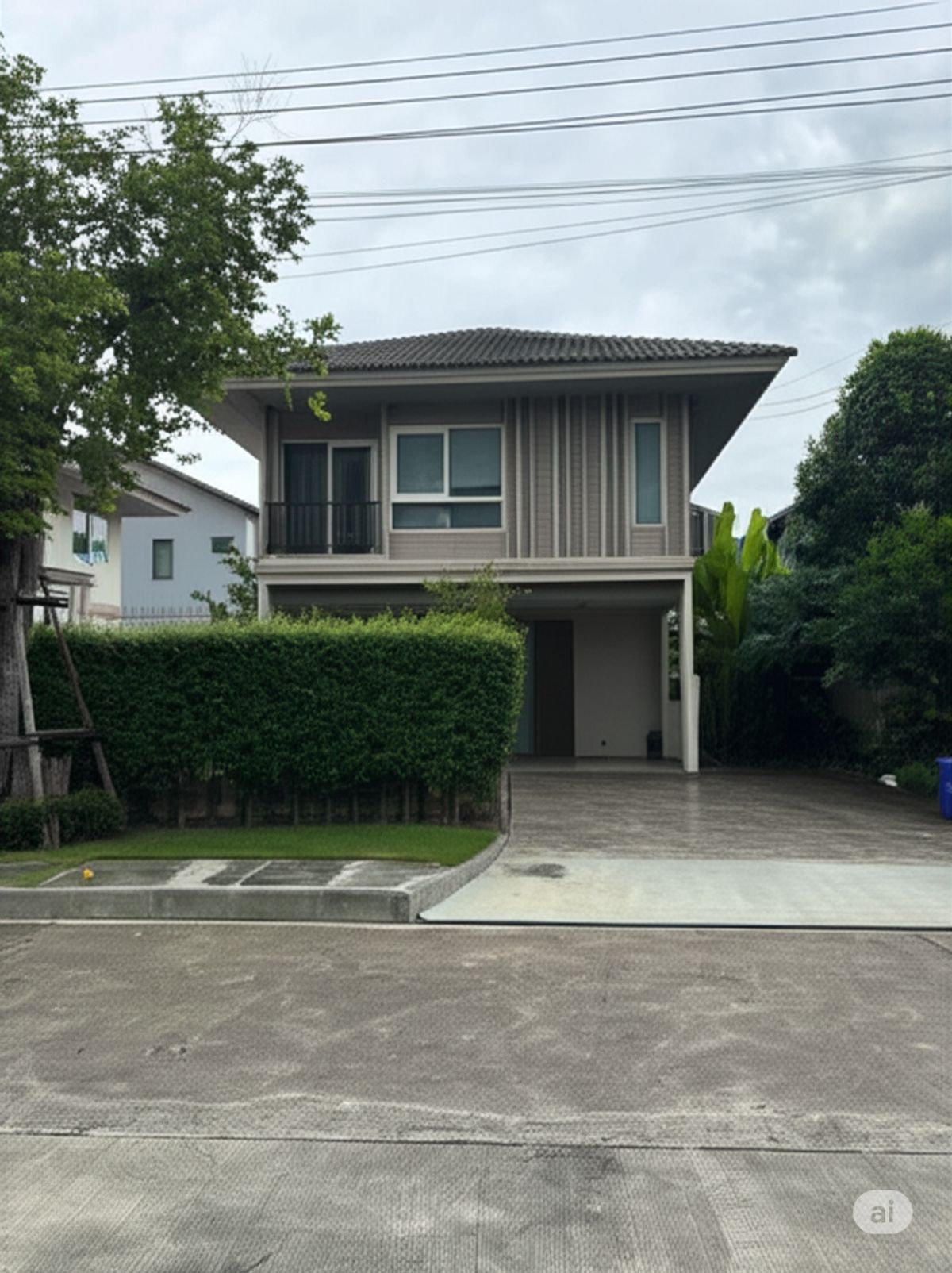 ขายบ้านพระราม 5 ราชพฤกษ์ บางกรวย : 🏠ขายบ้านเดี่ยว คณาสิริ ชัยพฤกษ์ - วงแหวน 🧱กำลังรอรีโนเวท🧱 บางบัวทอง-ไทรน้อย สะดวกสบายต่อการเดินทาง 🚅ใกล้สถานีรถไฟฟ้า MRT สายสีม่วง สถานีคลองบางไผ่
