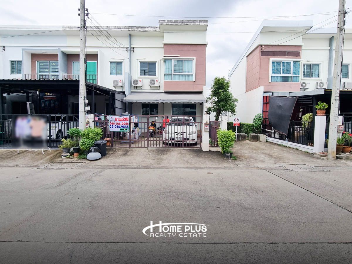 ขายทาวน์โฮมปทุมธานี รังสิต ธรรมศาสตร์ : ทาวน์โฮม 2 ชั้น โนโววิลล์ ลำลูกกา-คลอง2 (Novo Ville Lumlukka-Klong 2) หลังมุม
