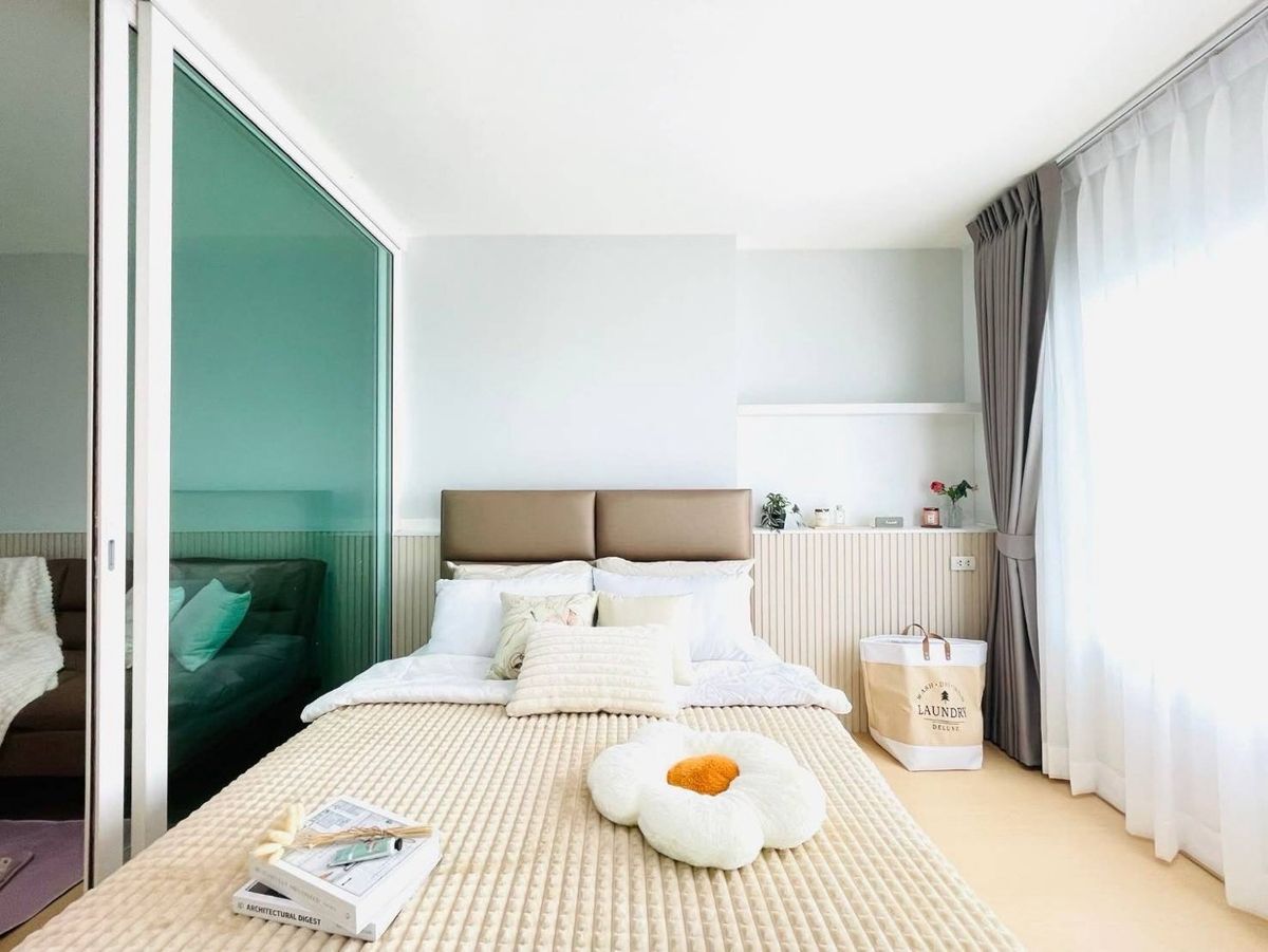 For RentCondoSamut Prakan,Samrong : ASPIRE ERAWAN TOWER B condo for rent, Building B, Floor 6, Size 30.00 sq.m., 1 Bedroom, price 10,000 baht