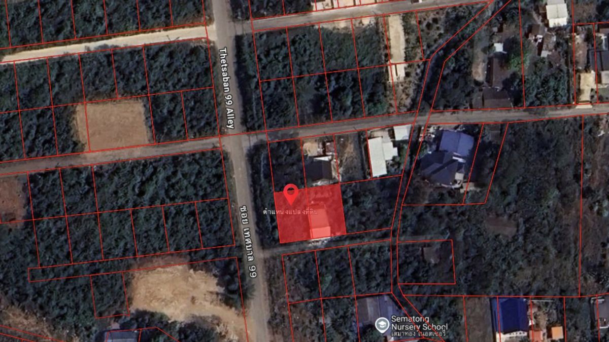 For SaleLandPattaya, Bangsaen, Chonburi : Beautiful Land for Sale – 200 Sq.wah in Soi Khao Mon 11, Sattahip