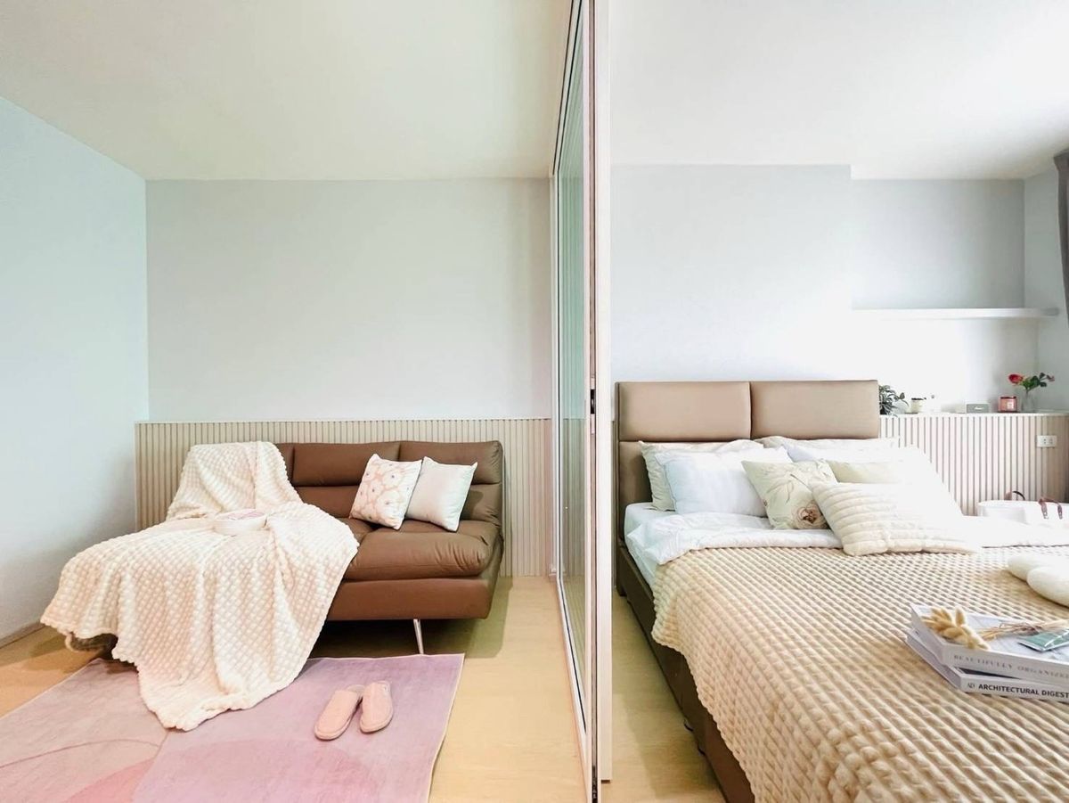 For RentCondoSamut Prakan,Samrong : ASPIRE ERAWAN TOWER B condo for rent, Building B, Floor 6, Size 30.00 sq.m., 1 Bedroom, price 10,000 baht