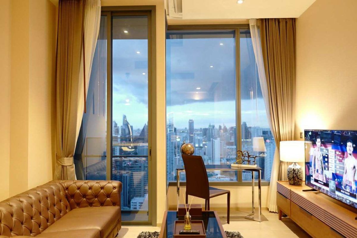 ให้เช่าคอนโดสุขุมวิท อโศก ทองหล่อ : 🌿 ✨ The Esse Asoke ✨🌿 1 Bed 1 Bath, Rental  50,000 Baht 