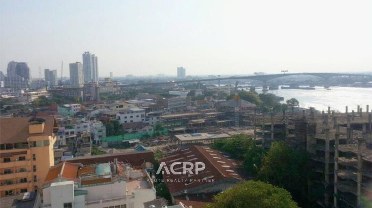 For SaleCondoRama3 (Riverside),Satupadit : River Heaven Charoenkrung, condominium for sale near BTS Saphan Taksin Shrewsbury International Scho