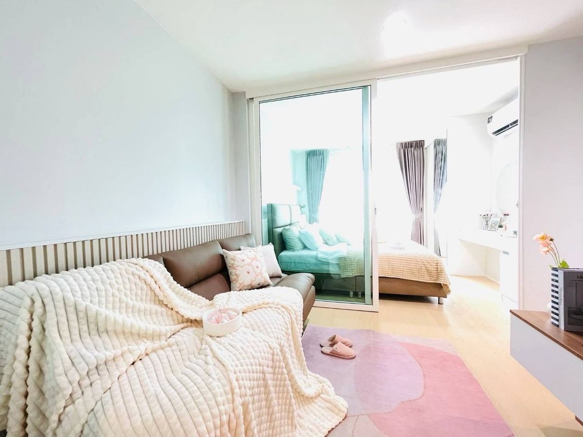 For RentCondoSamut Prakan,Samrong : ASPIRE ERAWAN TOWER B condo for rent, Building B, Floor 6, Size 30.00 sq.m., 1 Bedroom, price 10,000 baht