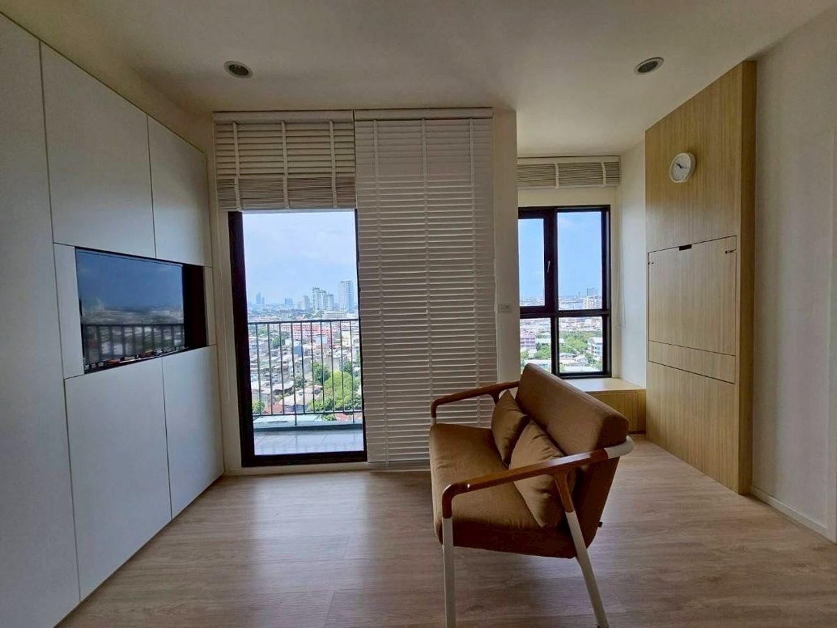 ให้เช่าคอนโดวงเวียนใหญ่ เจริญนคร : TEAL Sathorn - Taksin (ทีล สาทร - ตากสิน) (1bed1bath 35sqm)