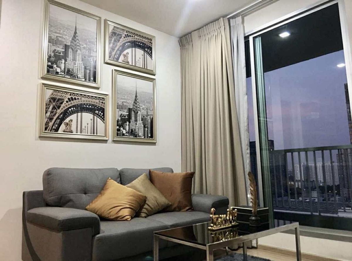 For RentCondoOnnut, Udomsuk : Beautiful room at the cover. There is a RHYTHM Sukhumvit 50 - 2 bedroom. 2 bathrooms - views, not blocked - fully furnished. Ready to move in