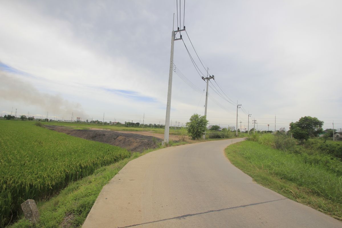 ขายที่ดินอยุธยา : ขายที่ดินบางไทรพระนครศรีอยุธยา น้ำไม่ท่วม ถนนปทุมธานีสามโคกเสนา ที่ดินถมแล้ว 6-3-11.5ไร่ ใกล้นิคมบ้านแพน ที่ดินสร้างบ้าน หอพัก โกดังเก็บสินค้า ศูนย์กระจายสินค้า 6,500บาท/วา