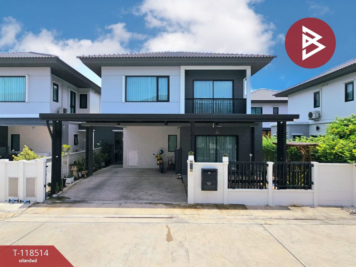 For SalePattaya, Bangsaen, Chonburi : Twin house for sale, Britania Village-Phania Amata-Phanthong, Chon Buri