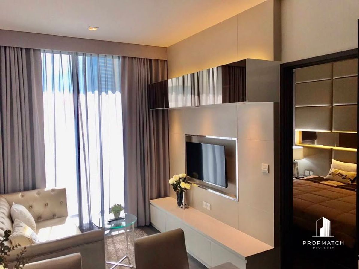 For RentCondoSukhumvit, Asoke, Thonglor : ✨flash deal ✨edge Sukhumvit 23 (1Bed 1Bath 43.4SQM.) Completely decorated !! Only 35,000 baht per month Tel.0981315848 @PropMatch