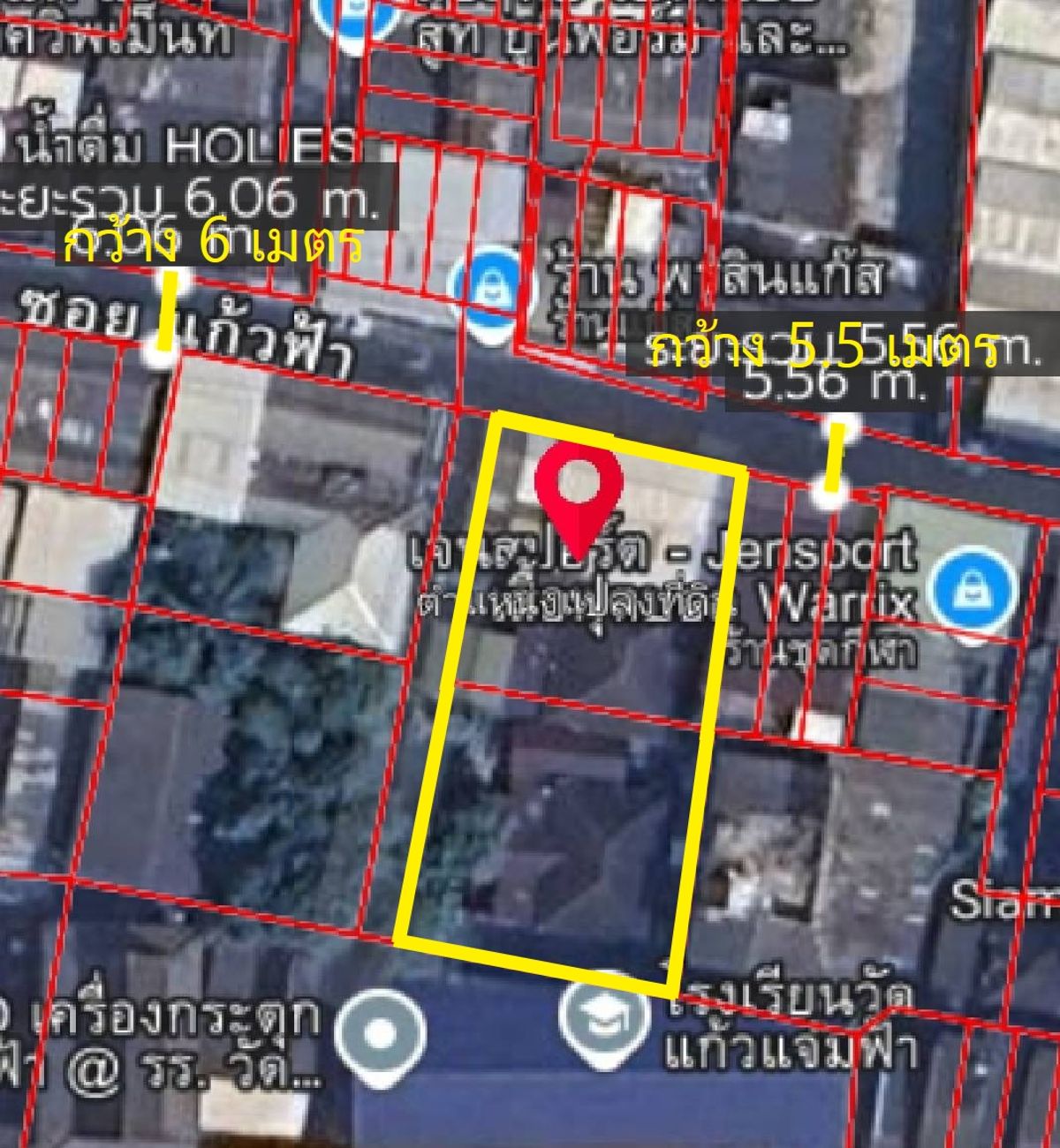 For SaleHouseSilom, Saladaeng, Bangrak : Sell 6 rooms and 2 Thai style wooden houses, Soi Wat Kaew Fah Si Phraya Bang Rak, Bangkok