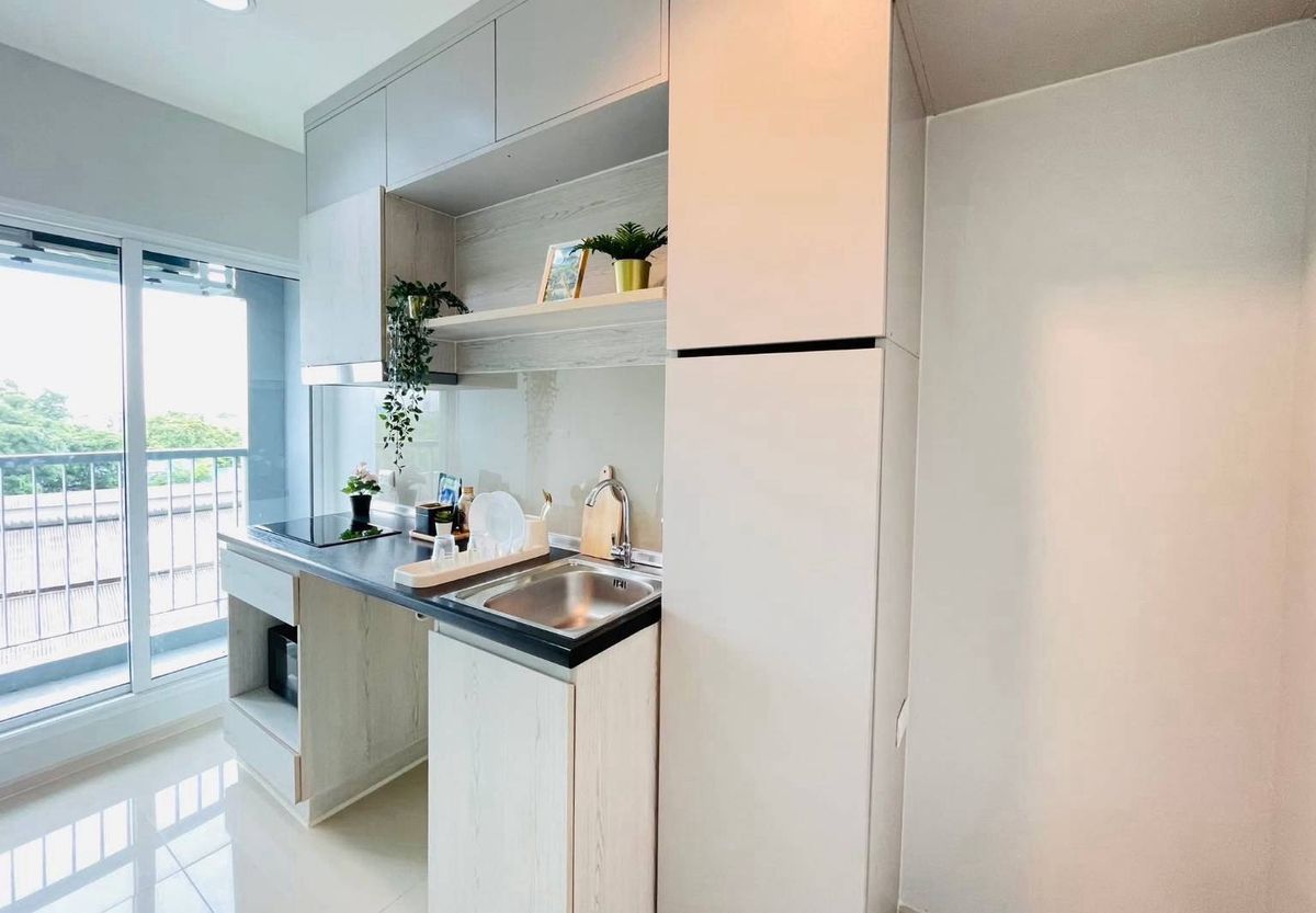 For RentCondoSamut Prakan,Samrong : ASPIRE ERAWAN TOWER B condo for rent, Building B, Floor 6, Size 30.00 sq.m., 1 Bedroom, price 10,000 baht