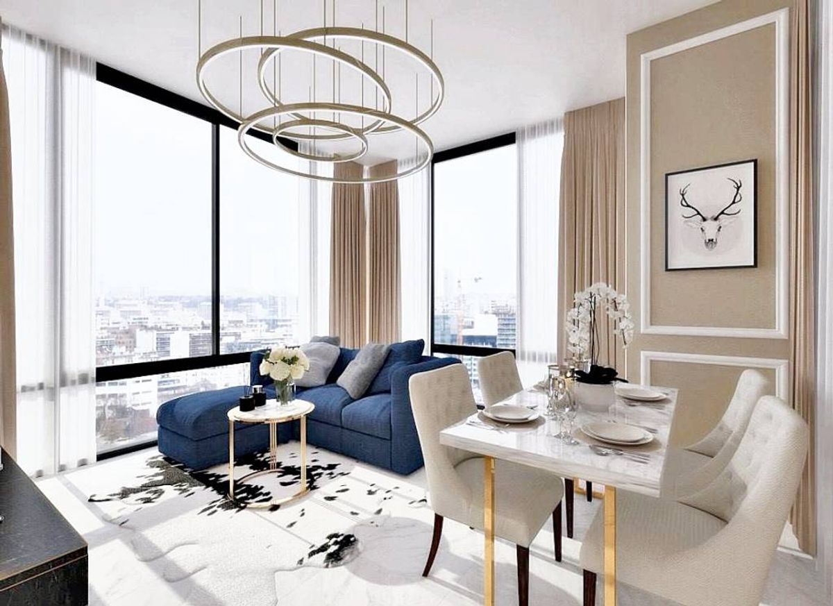 ขายคอนโดสีลม ศาลาแดง บางรัก : Ashton Silom 2 Bedrooms 2 Bathrooms 75 SQ.M condo big size in Silom near BTS Chongnonsri