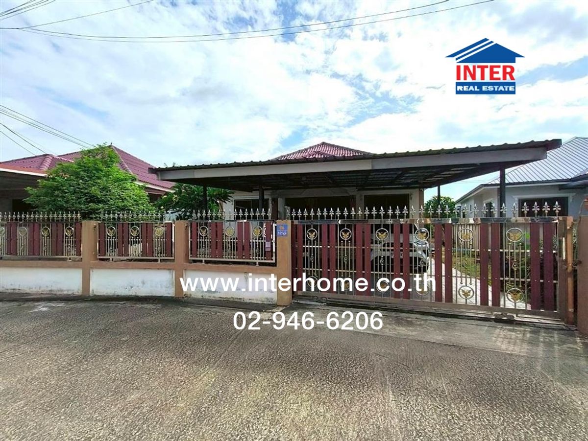 For SaleHouseHuahin, Prachuap Khiri Khan, Pran Buri : 1 storey detached house, 109 sq.w. Ban Rim Bueng Pranburi, Soi Wang Pong 7, Petchkasem Road, Bypass Road (bypass Hua Hin-Pranburi) Pranburi, Prachuap Khiri Khan