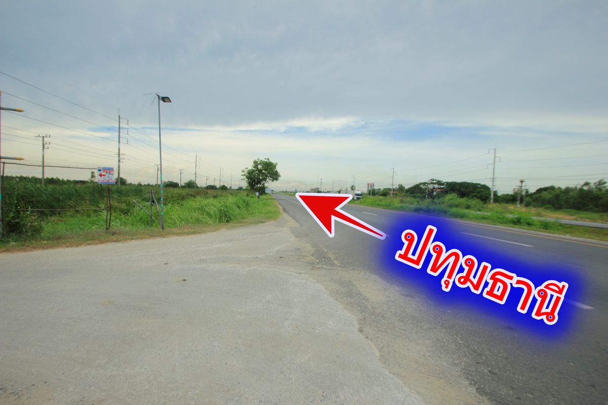 ขายที่ดินอยุธยา : ขายที่ดินบางไทรพระนครศรีอยุธยา น้ำไม่ท่วม ถนนปทุมธานีสามโคกเสนา ที่ดินถมแล้ว 6-3-11.5ไร่ ใกล้นิคมบ้านแพน ที่ดินสร้างบ้าน หอพัก โกดังเก็บสินค้า ศูนย์กระจายสินค้า 6,500บาท/วา