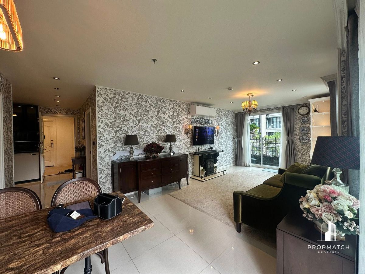 For RentCondoSukhumvit, Asoke, Thonglor : ✨Flash Deal ✨Seerene Place Sukhumvit 24 (2Bed 2Bath 85SQM.) Completely decorated !! Only 55,000 baht per month Tel.0981315848 @PropMatch