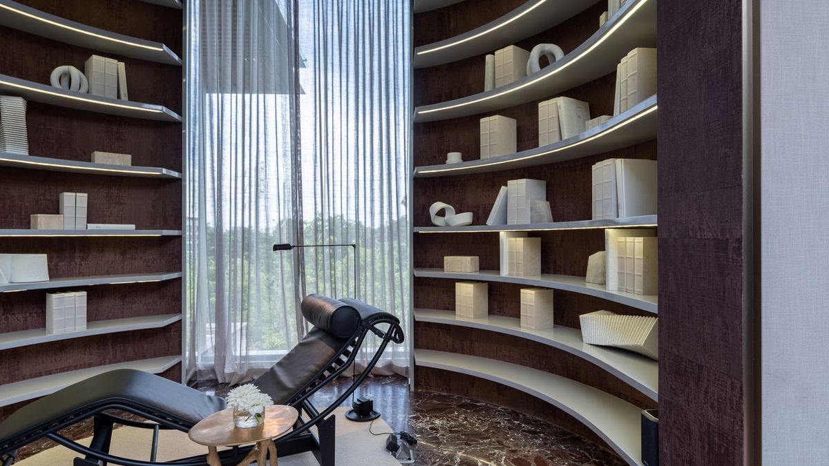 For SaleHouseBang Sue, Wong Sawang, Tao Pun : 3 -storey detached house for sale. Sonle Residences project (Sunle Residence), Ratchadaphisek, near MRT Wongsawang, only 900 meters, with a large private pool and a large Courtyard.