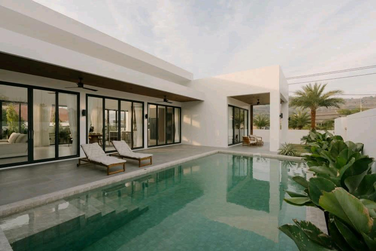 For SaleHuahin, Prachuap Khiri Khan, Pran Buri : Pool Villa Hua Hin with Mountainview and near town