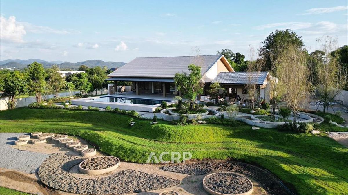 For SaleLandChiang Mai : Land for sale with a holiday home, Chiang Mai, Mae Taeng District