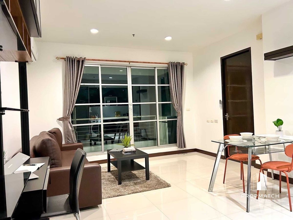 ให้เช่าคอนโดราชเทวี พญาไท : ✨Flash Deal ✨Baan Klang Krung Siam - Pathumwan( 1Bed 1Bath 50SQM.) แต่งครบพร้อมอยู่ !! เพียง 23,000บาทต่อเดือน Tel.0981315848 @propmatch