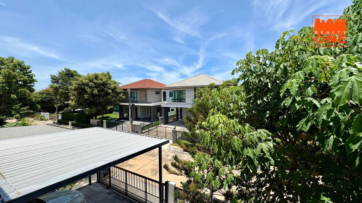 For SaleHouseRama 2, Bang Khun Thian : Corner Detached House for Sale – Mantana Rama 2 – Thien Thale Largest House Type | Prime Corner Plot | Beautifully Decorated