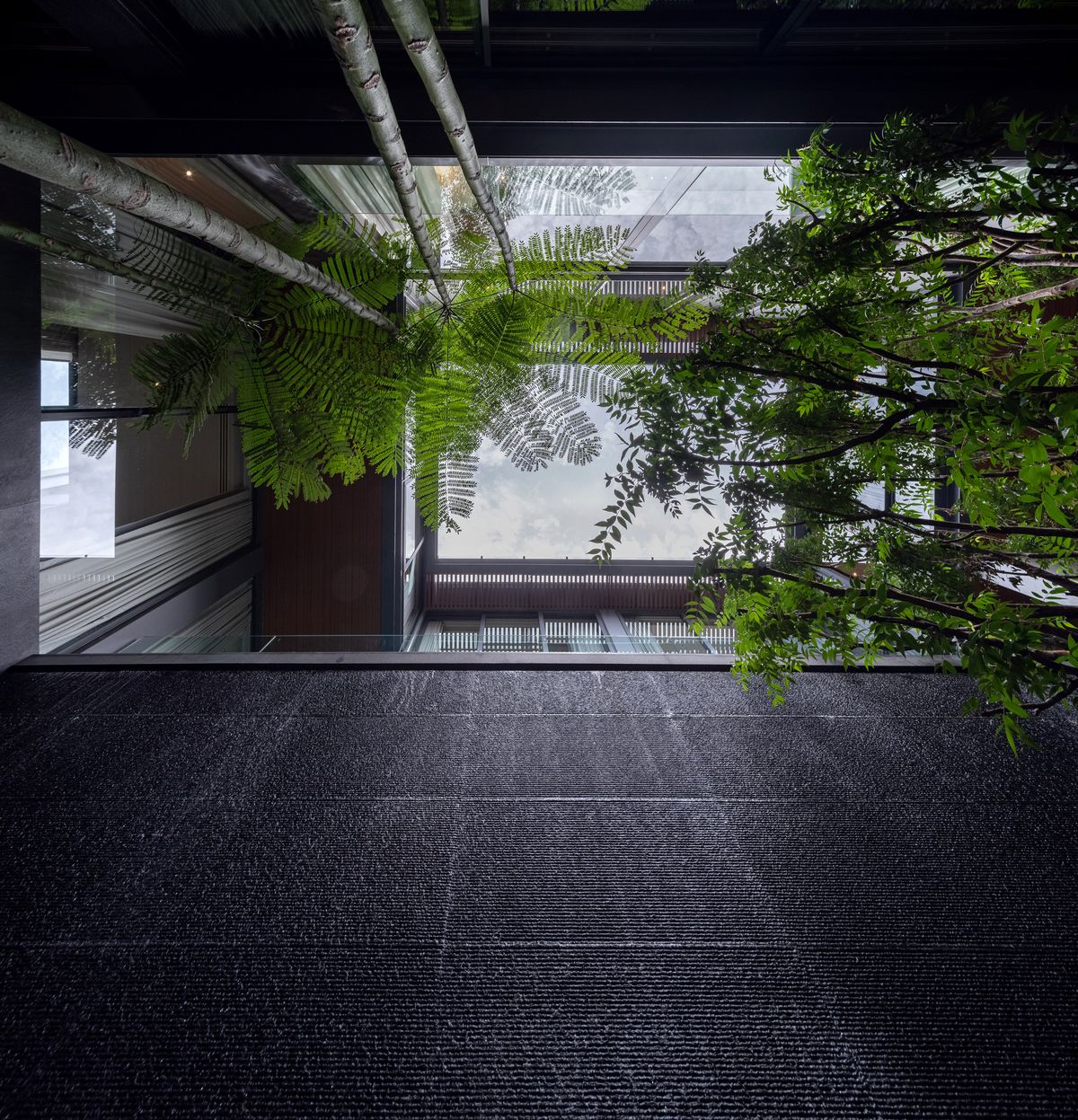 For SaleHouseBang Sue, Wong Sawang, Tao Pun : 3 -storey detached house for sale. Sonle Residences project (Sunle Residence), Ratchadaphisek, near MRT Wongsawang, only 900 meters, with a large private pool and a large Courtyard.