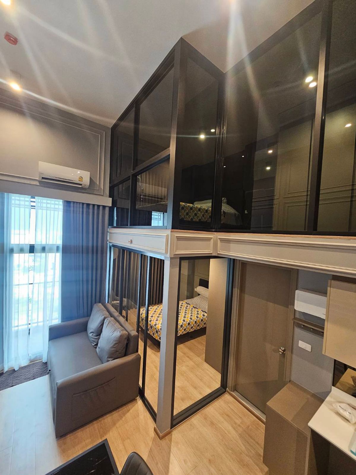 For RentCondoRama9, Petchburi, RCA : ⭐️ IDEO Rama 9 - Asoke ⭐️ DEPLEX 2 bedroom, 1 bathroom, decorated with