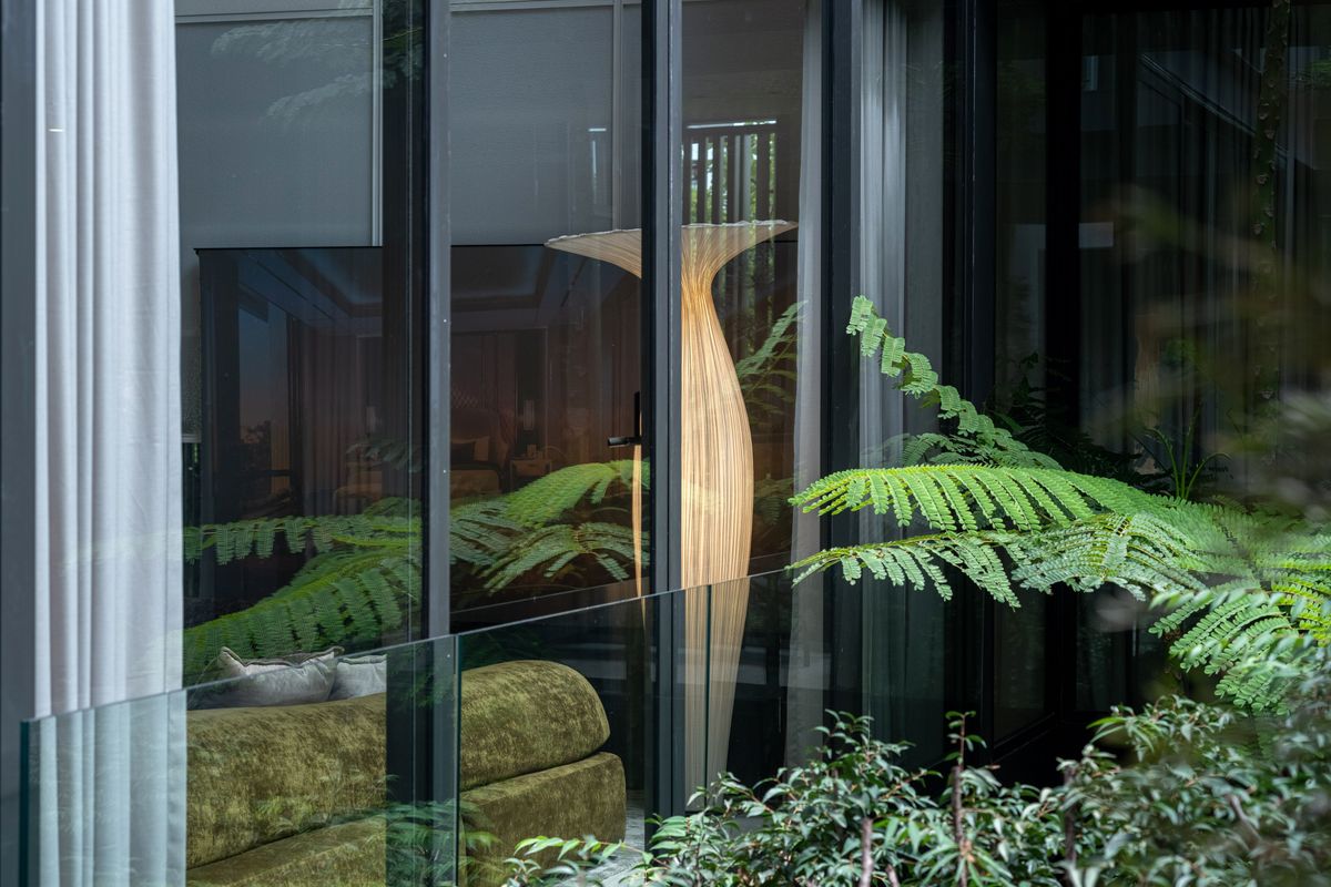 For SaleHouseBang Sue, Wong Sawang, Tao Pun : 3 -storey detached house for sale. Sonle Residences project (Sunle Residence), Ratchadaphisek, near MRT Wongsawang, only 900 meters, with a large private pool and a large Courtyard.