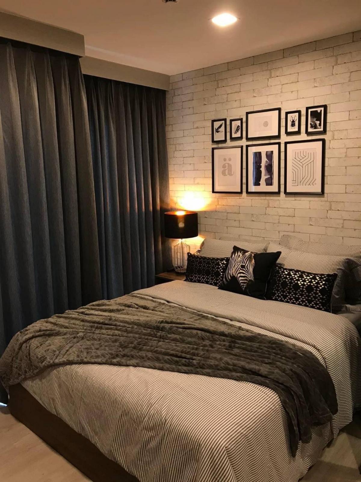 ให้เช่าคอนโดปทุมธานี รังสิต ธรรมศาสตร์ : 🚩ให้เช่า​ Kave​ Condo​ ตรงข้าม​ ม.กรุงเทพ​ ตึก​ A​ ชั้น​ 5, พท. 26 ตรม.​ตกแต่งแนว​ Modern​ เฟอร์นิเจอร์และเครื่องใช้ไฟฟ้าครบครัน​ พร้อมอยู่​ ต้น​ ตค.68